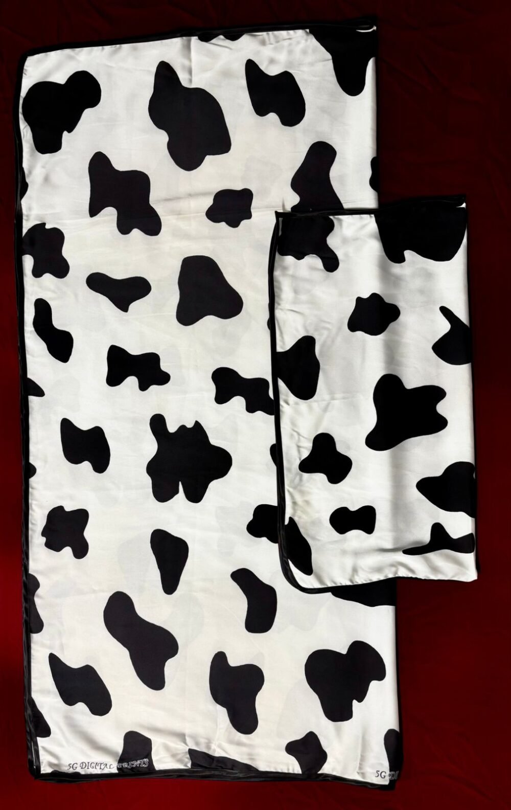 Satin Scarf Set -cow- - Image 4