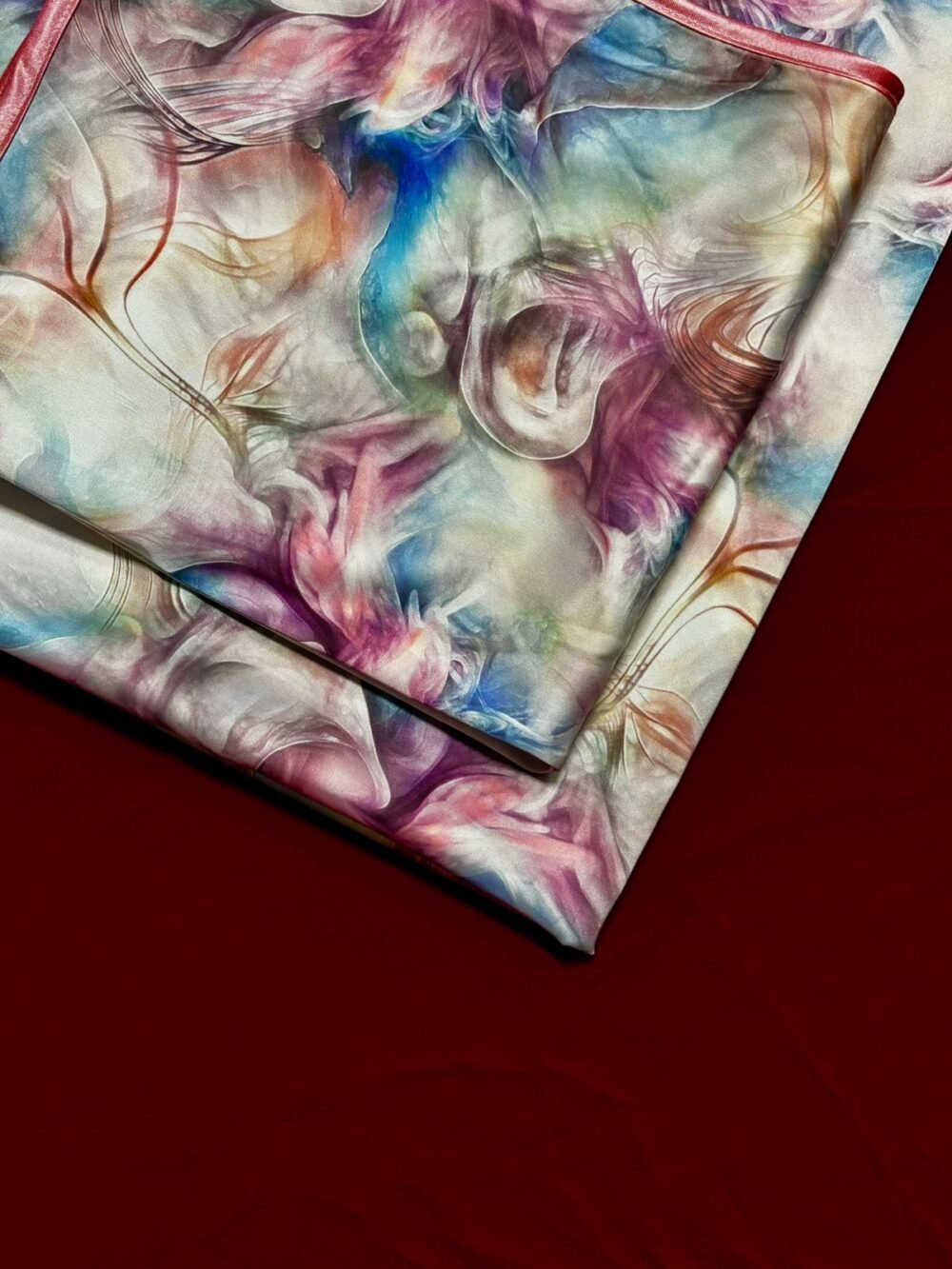 Satin Scarf Set -calm- - Image 5