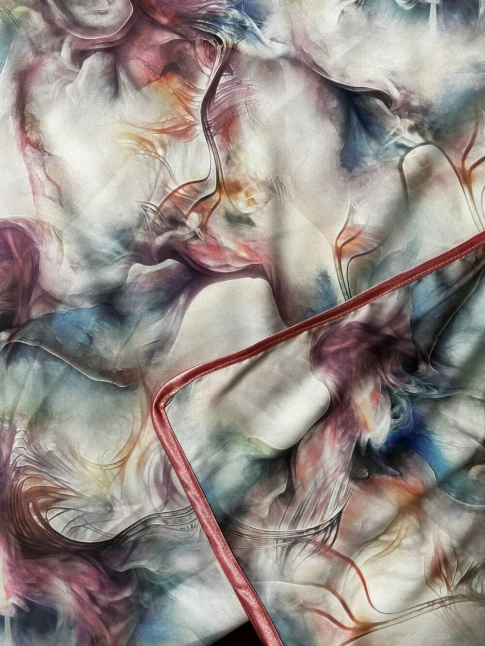 Satin Scarf Set -calm- - Image 4