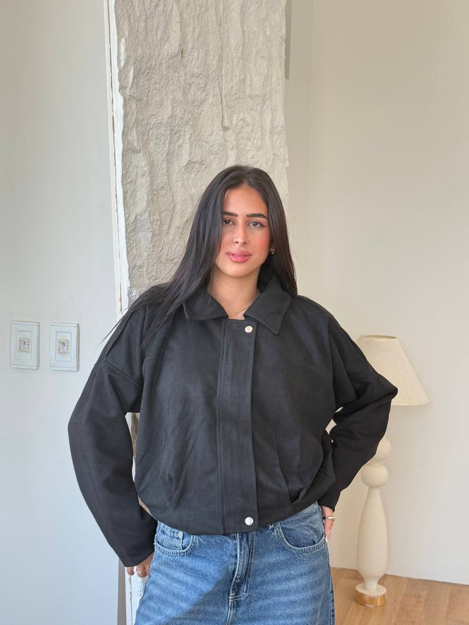 Suede Jacket*zipper - Image 3