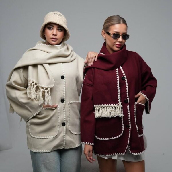 Lined Gokh Jacket*Scarf